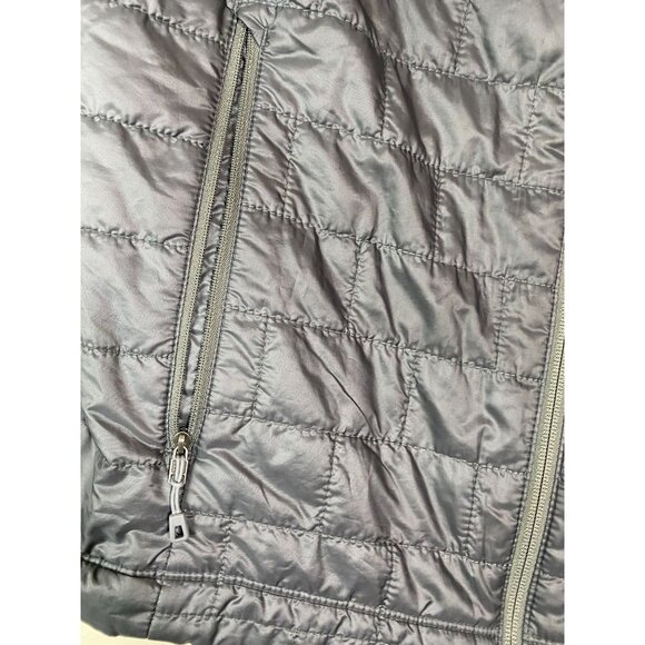 Patagonia Nano Puff vest Gray Men's Size Small Quilted Insulated Embroidered - Picture 13 of 16
